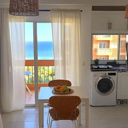 Estudio Con Vistas Al Mar Y Piscina A 300m De Playa Jardin Centro アパート *